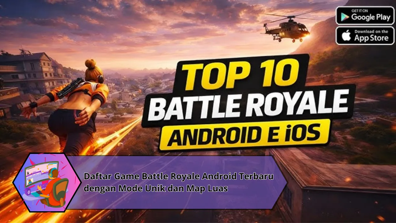Daftar Game Battle Royale Android Terbaru dengan Mode Unik dan Map Luas